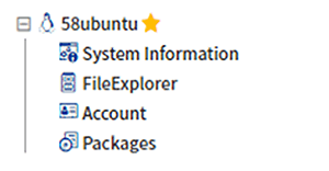 Linux OSの構成情報